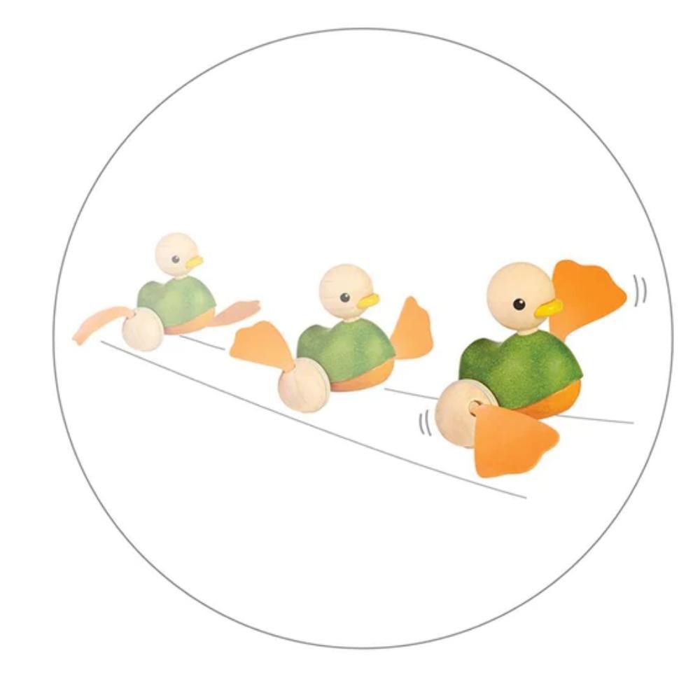 Wooden duck best sale push toy plans