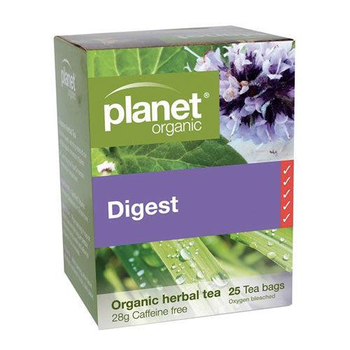 Planet Organic Herbal Tea Bags - Digest - Hello Charlie