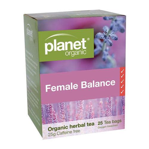 Planet Organic Herbal Tea Bags - Female Balance - Hello Charlie