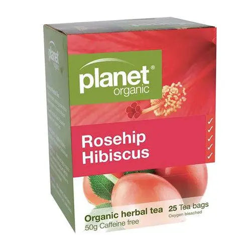 Planet Organic Herbal Tea Bags - Rosehip & Hibiscus-Planet Organic-Hello Charlie