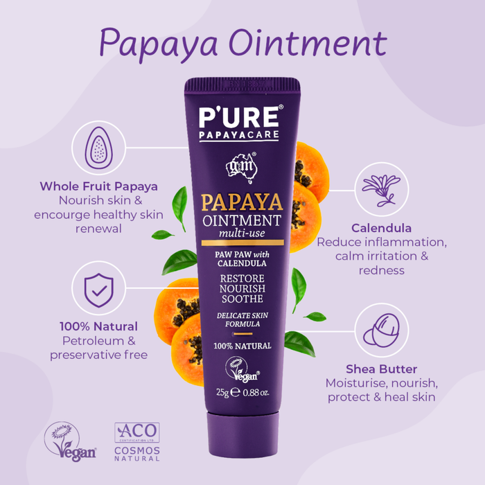 Pure Papayacare Papaya & Calendula Ointment--Hello-Charlie