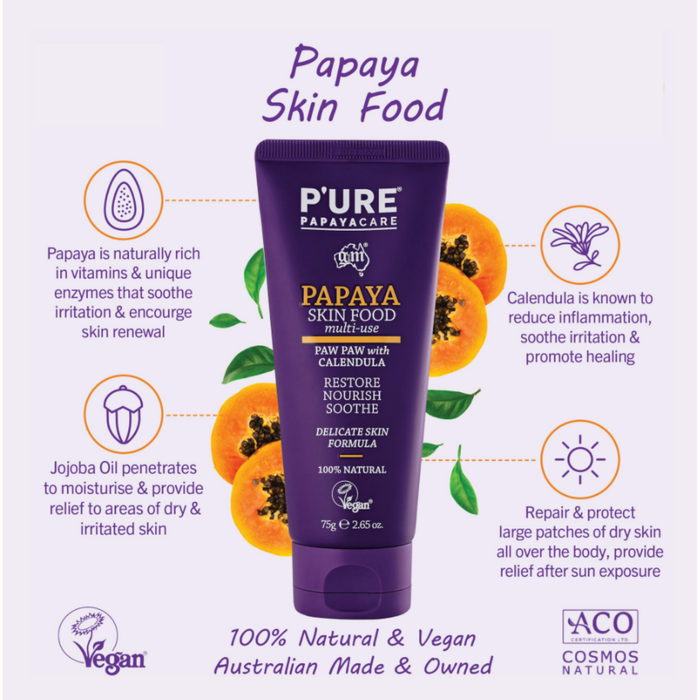 Pure Papayacare Skin Food Multi-Use Papaya & Calendula Balm--Hello-Charlie