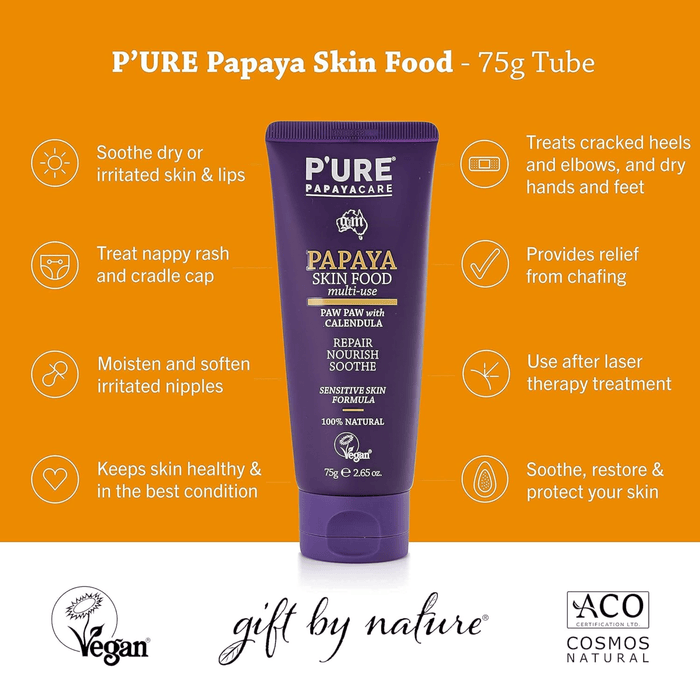 Pure Papayacare Skin Food Multi - Use Papaya & Calendula Balm - Hello Charlie