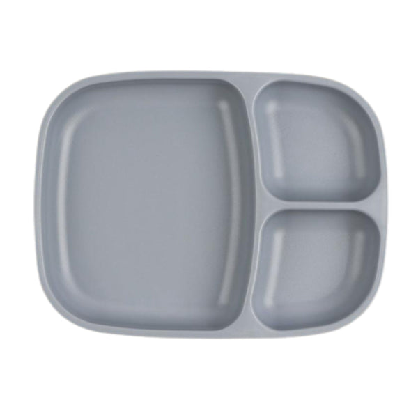 Re-Play Divided Plate - Large-Grey-Hello-Charlie