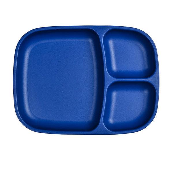 Re-Play Divided Plate - Large-Navy Blue-Hello-Charlie