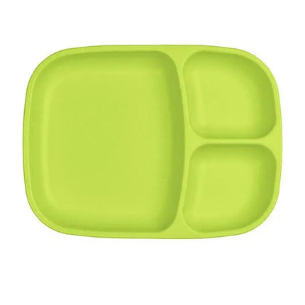 Re-Play Divided Plate - Large-Re-Play-Green-Hello Charlie