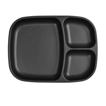 Re-Play Divided Plate - Large-Re-Play-Black-Hello Charlie
