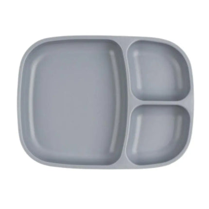 Re-Play Divided Plate - Large-Re-Play-Grey-Hello Charlie