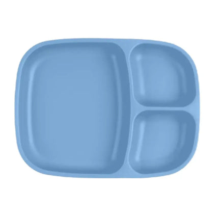 Re-Play Divided Plate - Large-Re-Play-Denim-Hello Charlie