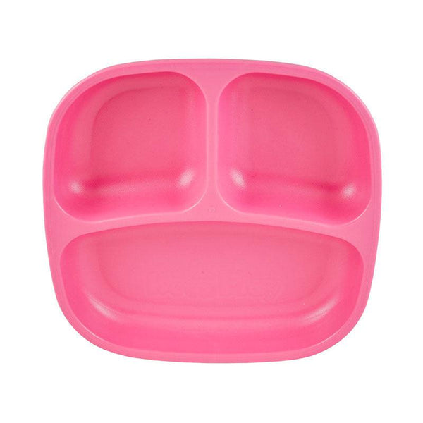 Re-Play Divided Plates-Bright Pink-Hello-Charlie