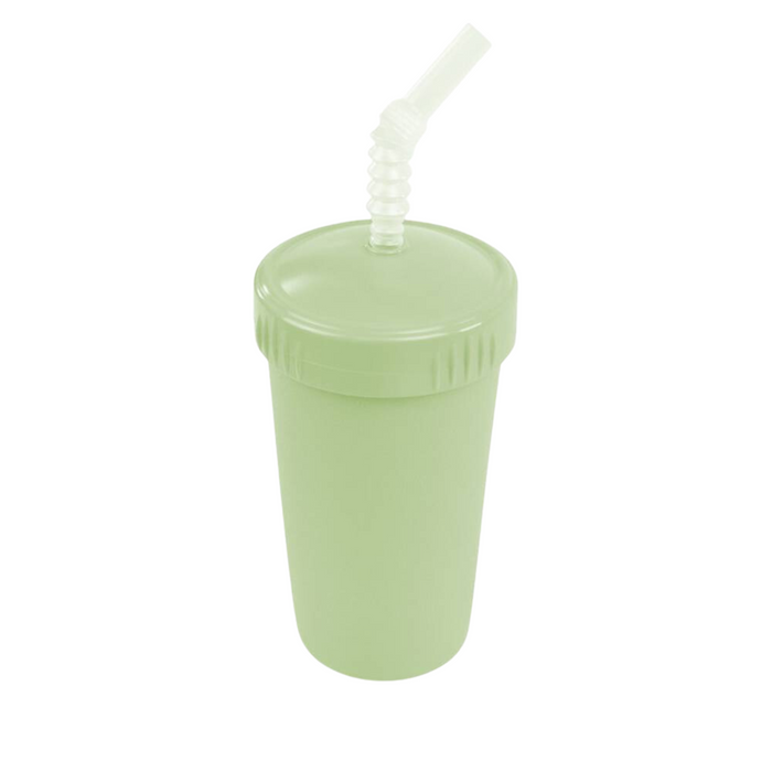 Re-Play Straw Cup with Reusable Straw-Leaf-Hello-Charlie