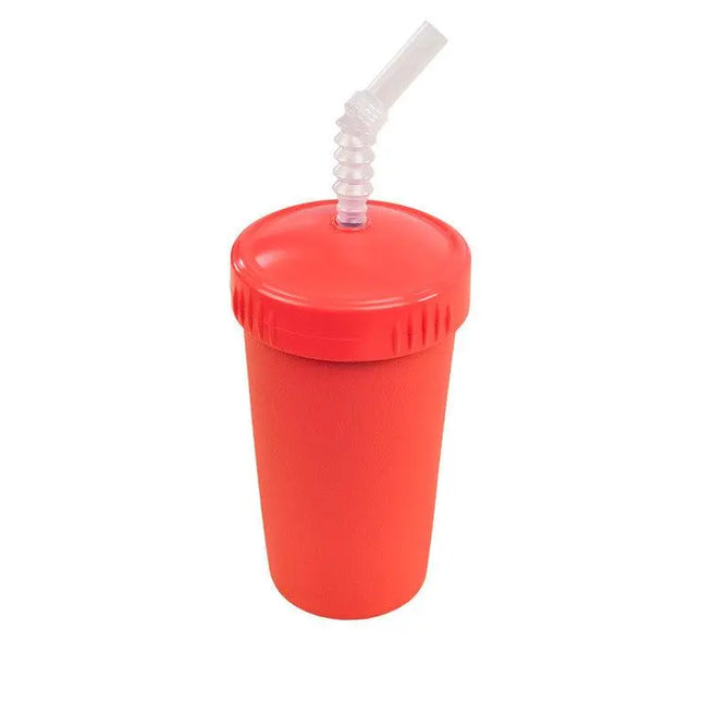 Re-Play Straw Cup with Reusable Straw-Re-Play-Red-Hello Charlie