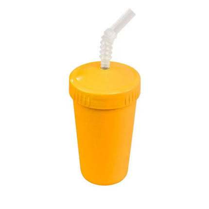 Re-Play Straw Cup with Reusable Straw-Re-Play-Sunny Yellow-Hello Charlie