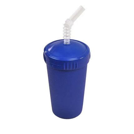 Re-Play Straw Cup with Reusable Straw-Re-Play-Navy Blue-Hello Charlie