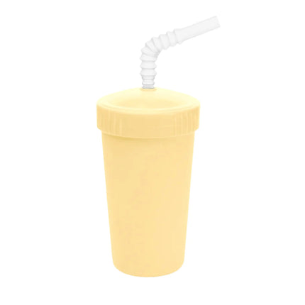 Re-Play Straw Cup with Reusable Straw-Re-Play-Lemon Drop-Hello Charlie