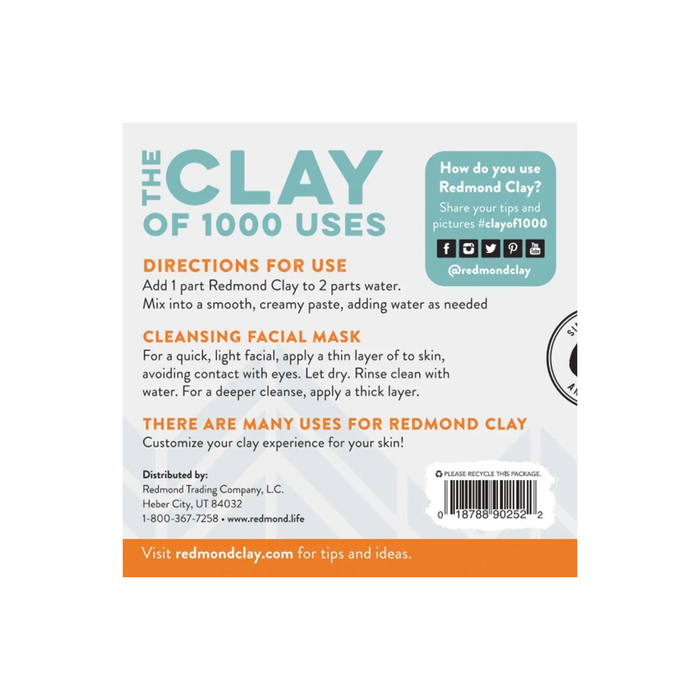 Redmond Bentonite Clay Healing Clay--Hello-Charlie