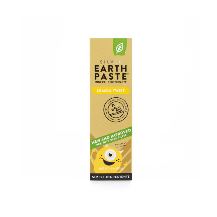 Redmond Earthpaste Toothpaste Lemon Twist - Hello Charlie