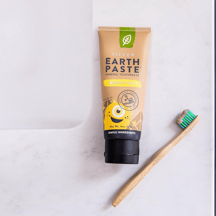 Redmond Earthpaste Toothpaste Lemon Twist - Hello Charlie