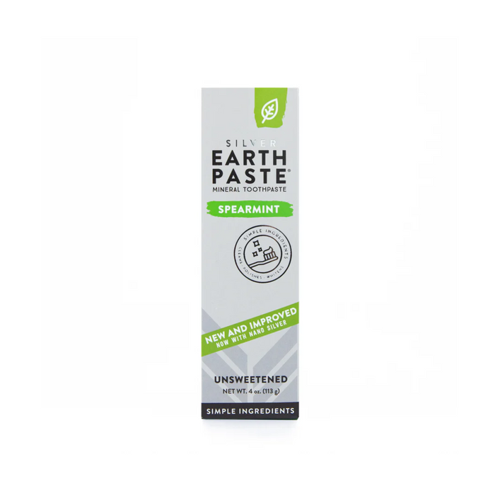 Redmond Earthpaste Toothpaste Spearmint--Hello-Charlie