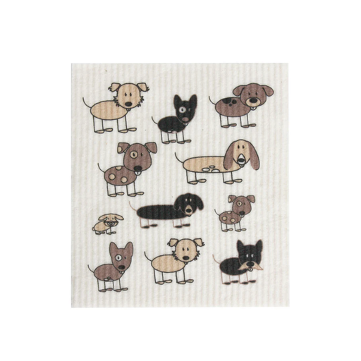 RetroKitchen Biodegradable Dish Cloth - Dog--Hello-Charlie