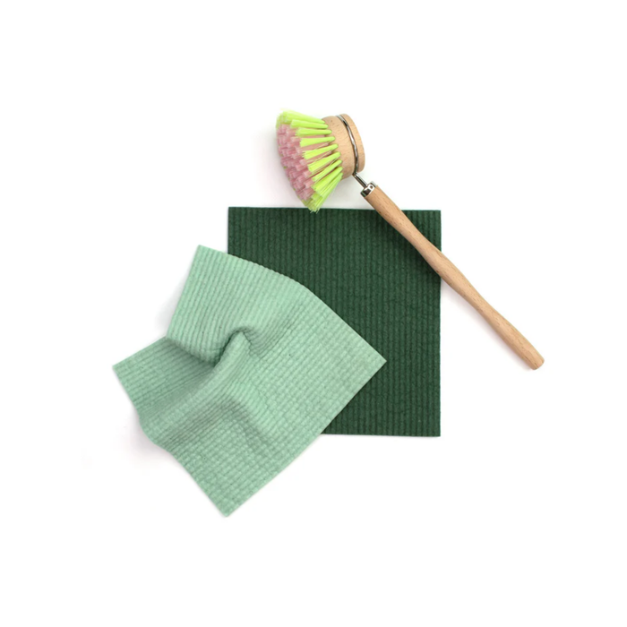 RetroKitchen Compostable Sponge Cloths--Hello-Charlie