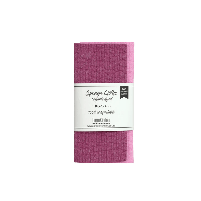 RetroKitchen Compostable Sponge Cloths - Hello Charlie