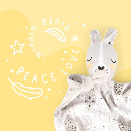 Kippins Organic Cotton Baby Comforter - River-Kippins-Hello Charlie