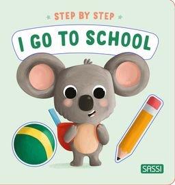 Sassi Board Book - Step by Step - I go to School-Sassi Junior-Hello Charlie