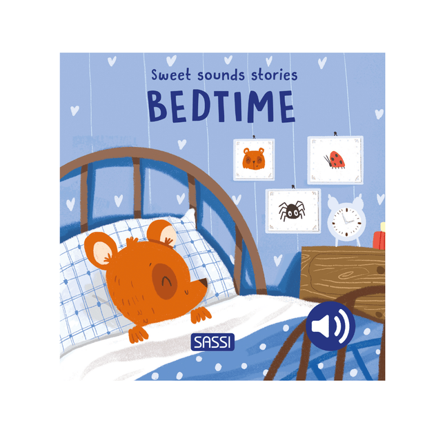 Sassi Board Book Sweet Sounds Stories - Bedtime-Sassi Junior-Hello Charlie