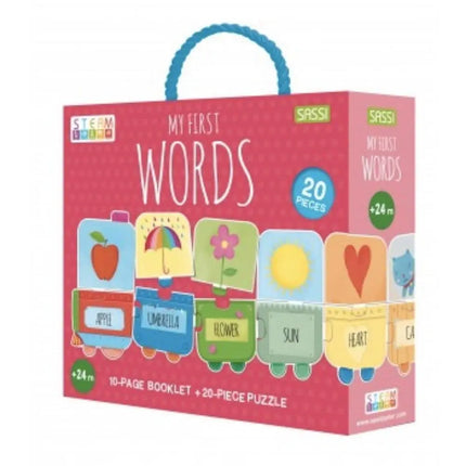 Sassi Junior Book & Puzzle - My First Words-Sassi Junior-Hello Charlie