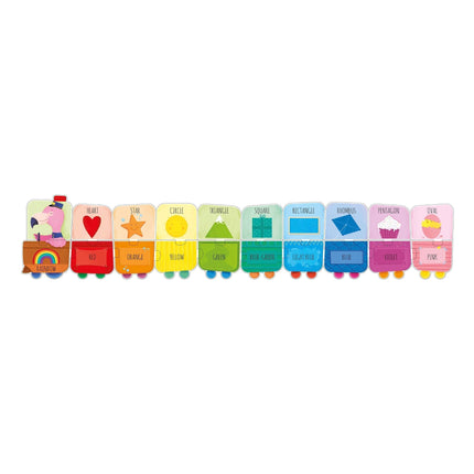Sassi Junior Kids Puzzle & Book - My First Shapes and Colours-Hello-Charlie