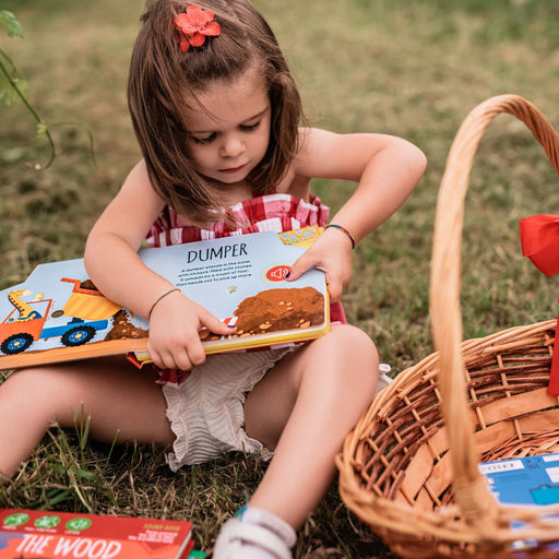 Sassi Junior Sound Book - Construction Site Vehicles - Hello Charlie