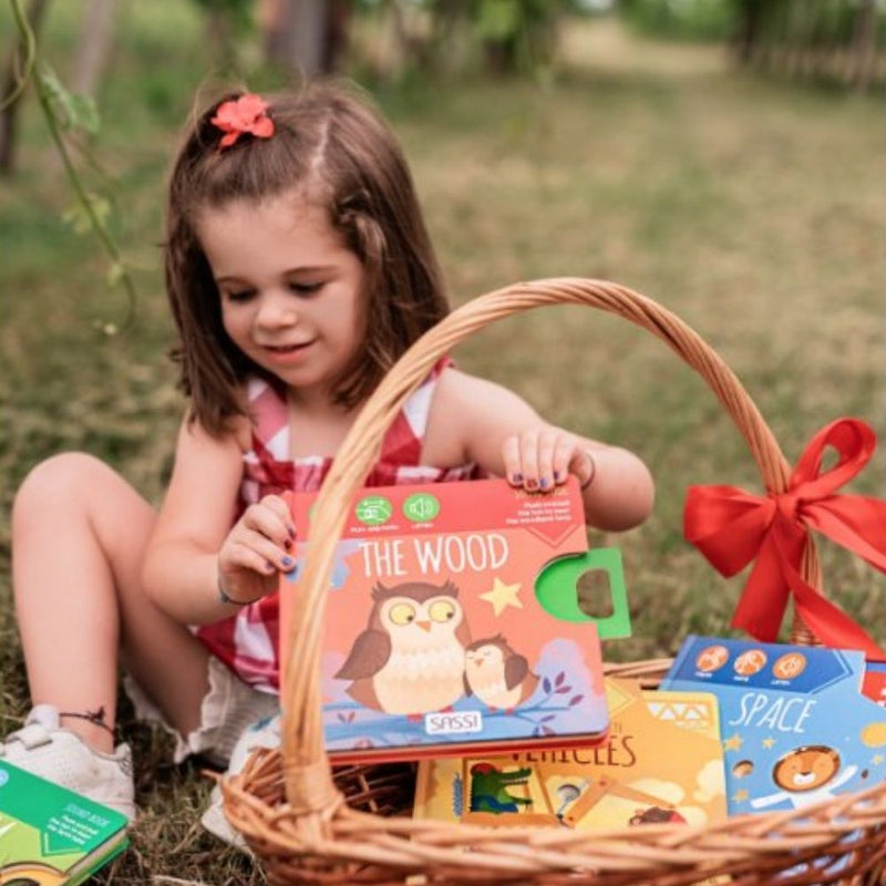 Sassi Junior Sound Book - The Wood-Sassi Junior-Hello Charlie