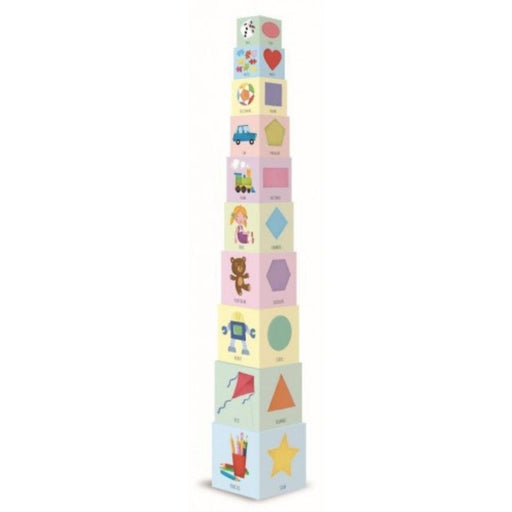 Sassi Junior Stacking Tower & Book - My First 123 - Hello Charlie