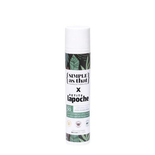 Simple As That x Petite Lapoche Kids Natural Sunscreen SPF50 - Jungle - Hello Charlie