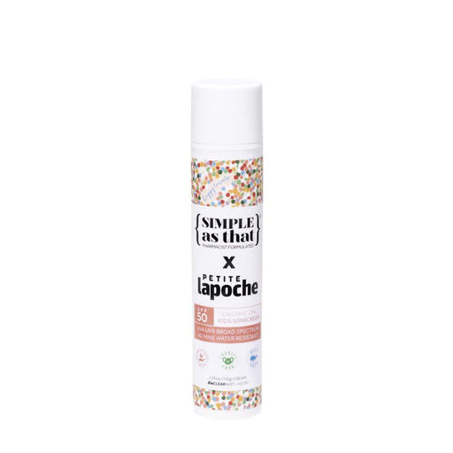 Simple As That x Petite Lapoche Kids Natural Sunscreen SPF50 - Polka Dot--Hello-Charlie