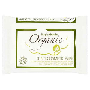 Simply Gentle 3 In 1 Cosmetic Wipes--Hello-Charlie