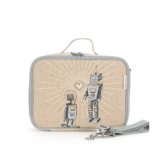 SoYoung Insulated Lunch Bag - Robot Playdate-Hello-Charlie