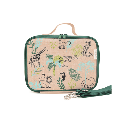 SoYoung Insulated Lunch Bag - Safari Friends - Hello Charlie