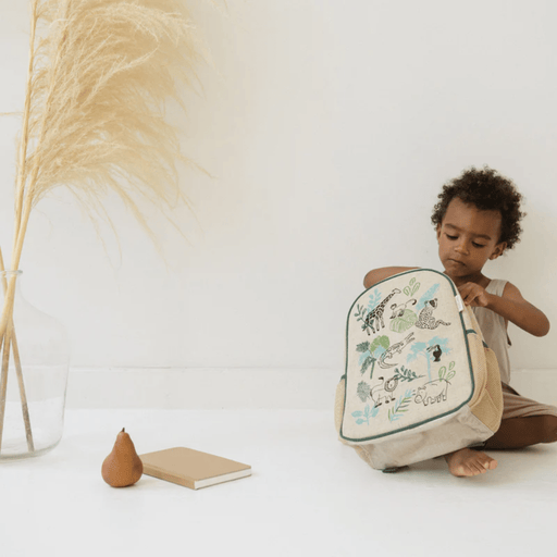 SoYoung Toddler Backpack - Safari Friends - Hello Charlie