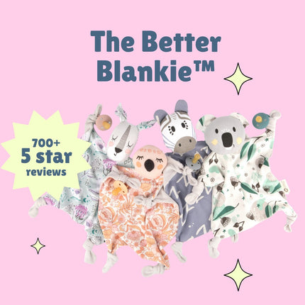 Kippins Organic Cotton Baby Comforter - Splits-Kippins-Hello Charlie