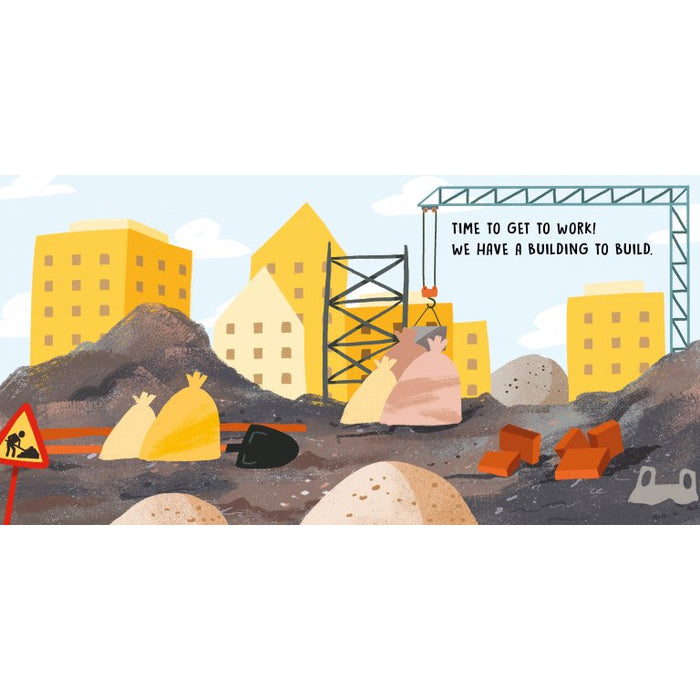 Sassi Board Book Sweet Sounds Stories - Construction Site