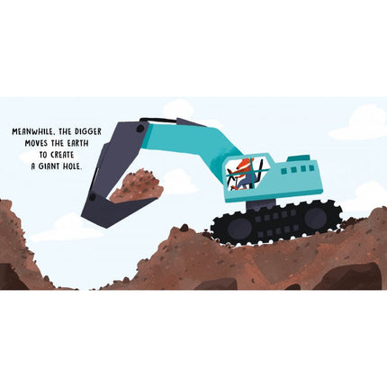 Sassi Board Book Sweet Sounds Stories - Construction Site-Sassi Junior-Hello Charlie