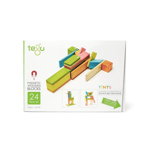 Tegu Magnetic Wooden Blocks 42 pcs - Tints-Hello-Charlie