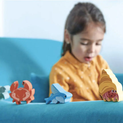 Tender Leaf Toys Coastal Animals Set-Tender Leaf Toys-Hello Charlie