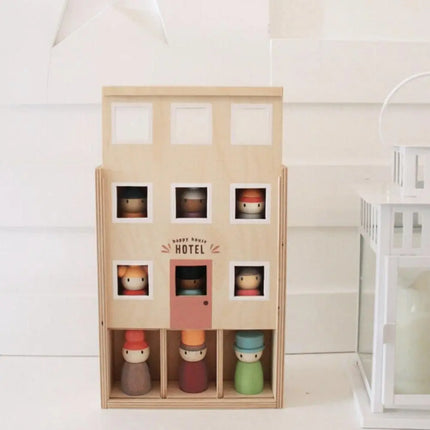 Tender Leaf Toys Happy Folk Hotel Set-Tender Leaf Toys-Hello Charlie