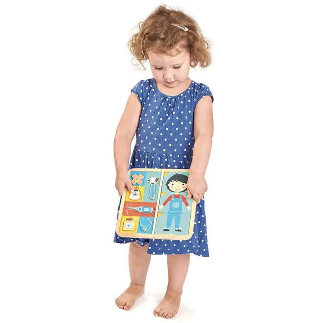 Tender Leaf Toys Ouch Wooden Puzzle-Tender Leaf Toys-Hello Charlie
