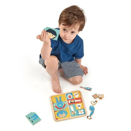 Tender Leaf Toys Ouch Wooden Puzzle-Tender Leaf Toys-Hello Charlie