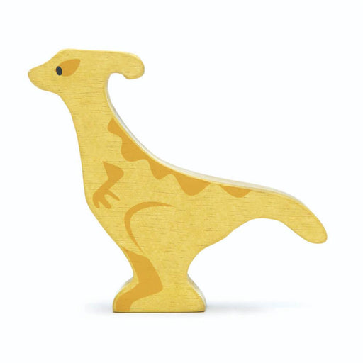 Tender Leaf Toys Parasaurolophus Wooden Dinosaur Toy - Hello Charlie