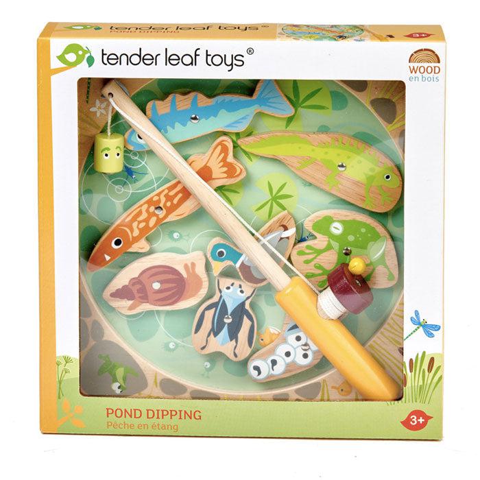 Tender Leaf Toys Pond Dipping Fishing Game - Hello Charlie